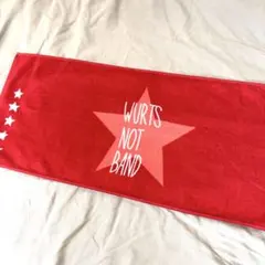 【即日発送】WURTS NOT BAND Face Towel WurtSワーツのサムネイル
