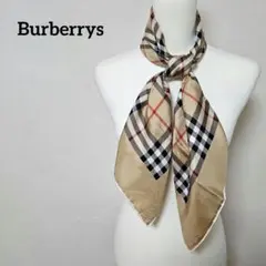 新品タグ付き✨【バーバリーロンドン】シルク100%大判スカーフ ノバチェック 新品タグ付き✨【バーバリーロンドン】シルク100%大判スカーフ ノバ