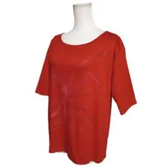 【新品・大きいサイズ】Vanna Bulgarelli★抽象フラワー柄カットソーのサムネイル
