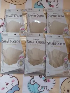 ユニ・チャーム超快適マスク スマートカラー ナチュラルベージュ７枚入×6袋セット