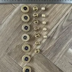 ★アンティーク風な金ボタン　まとめ売り★