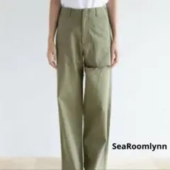 SeaRoomlynn カットオフミリタリーパンツ