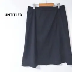 3.01【アンタイトル】ひざ丈 フレアスカート シンプル 無地 卒園 卒業