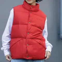 復活❣️L.L.Bean ビーンズ・トレイル・モデル・ダウン・ベスト'82 レッド