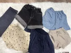 子供用ハーフパンツとトップスセット　１０点