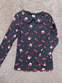 futafuta×HELLOKITTY 長袖カットソー　トップス