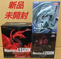 遊戯王 フィギュア 青眼の白龍 オシリスの天空竜 ブラックローズドラゴン