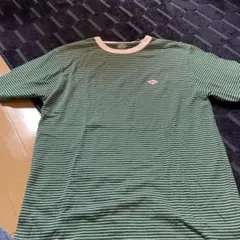 DANTON ダントン ストライプ 半袖Tシャツ m