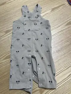 petit main ミッキーマウス柄ロンパース 80
