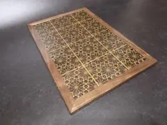 IGT天板 真鍮 ワンユニット TRIBAL NAIN アイアングリルテーブル IGT天板 真鍮 ワンユニット TRIBAL NAIN アイアングリルテーブル