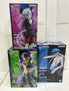 一番くじ　HUNTER×HUNTER メルエム　カイト　ネフェルピトー