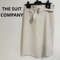 ✨美品　THE SUIT COMPANY オフホワイト スーツスカート