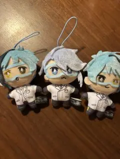 【ツイステ】ぬいぐるみ３体セット（オクタヴィネル寮）おまけ付き