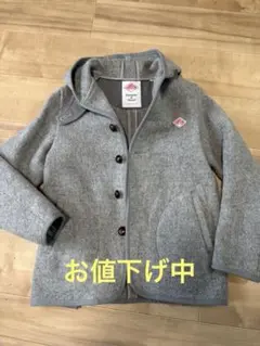 ＂お値下げ中＂DANTON フード付き薄いグレー 34 S