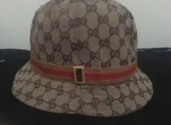 GUCCI GG柄 バケットハット 帽子