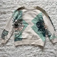 【6A/116】KENZO/ケンゾー　グラフィックプリント　スウェット　刺繍