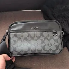 COACH ショルダーバッグ シグネチャー ブラック