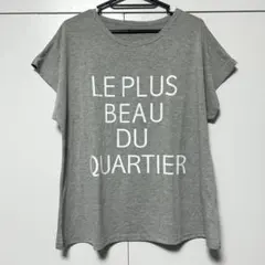 グレー プリント Tシャツ M 即購入⚪︎