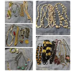 ネックレス　ブレスレット　ゴールド　まとめ　約900g　ヴィンテージネックレス