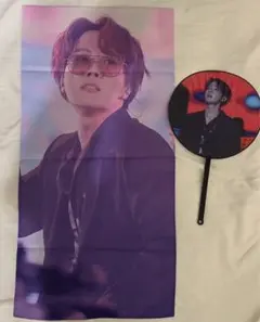 【BTS】ホソク スローガン ミニうちわセット
