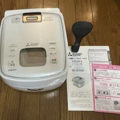【美品】19年製　三菱　炊飯ジャー　NJ-SEA06-Wのサムネイル