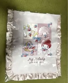 My Melody50周年記念デザインバック　リボン付き