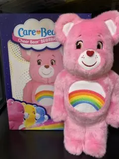 ベアブリック ケアベア BE@RBRICK CHEER BEAR 400% Bearbrick Care Bear 400% Unbox Review (Cheer Bear Costume