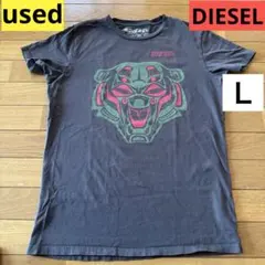 used 古着　DIESEL グラフィック　メンズ　Tシャツ　サイズ　 L
