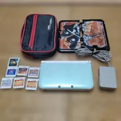 ま*ど様 ニンテンドー3DS LL 水色 本体 ソフトセット
