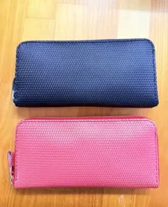 【本革】長財布　黒　型押し　試作品整理のサムネイル