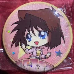 遊戯王 ホログラムグリッター缶バッジ 限定品 真崎杏子