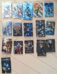 キングダムハーツ TCG トレーディングカード SRまとめ売り 9枚 - メルカリ