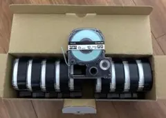 新品 キングジム 【純正】 テプラ カートリッジ エコパック10個入 白12mm