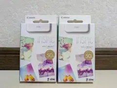 キャノン iNSPiC ZINK フォトペーパー 50枚×2箱 スマホプリンター