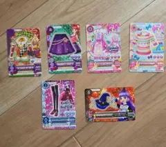 紅林珠璃 天羽まどか 氷上すみれ アイカツ カード 6枚まとめ売り