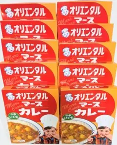 期限２８．０４以降 オリエンタル マースカレー レトルト 10袋 埼玉発送着払い