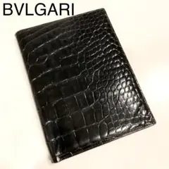 ブルガリ　クロコダイル　二つ折り財布のサムネイル