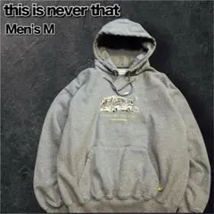 ディスイズネバーザット ネバザ パーカー スウェット フード ヘビーウェイト