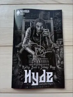 ジョニーデップ サイン hyde johny depp