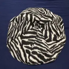 ページボーイ　PAGE BOY レディース　ベレー帽　ゼブラ　フリーサイズ