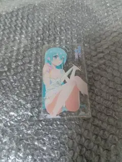 電波女と青春男　クリアラメ　パスケース　エリオ　ICカードケース　カードホルダー