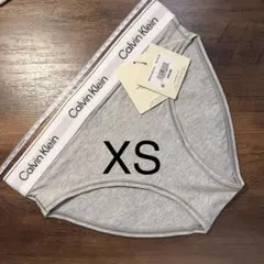 カルバンクライン XS グレー 下着 ショーツ ハイウェスト ビキニ ロゴのサムネイル