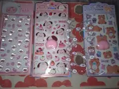 シール ステッカー ぷくぷく 吉田産業 おしり お尻 動物 どうぶつ