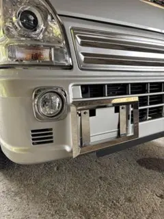 ナンバー枠　ステンレス　ナンバーフレーム　デコトラ　カミオン　スズキ　ダイハツ