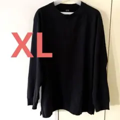 ユニクロ　エアリズムコットンUVカットクルーネックＴ（長袖）【XL】