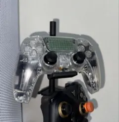 透明カスタムコントローラー/dualsense ps5 pc 背面ボタンTMR