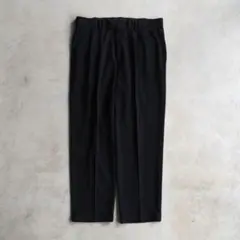90s ドッカーズdockers ツータックスラックス 黒ブラックW36 L30