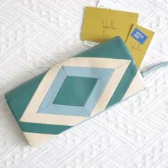 希少！シビラ　長財布　ロングウォレット　レザーキルティング　パッチワークのサムネイル