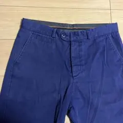 PATRONS（パトロンズ） テーパードパンツ　青紫 31㌅ 綿100%