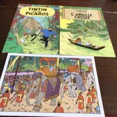 タンタンの冒険 Tintin ポストカード 14点 - メルカリ